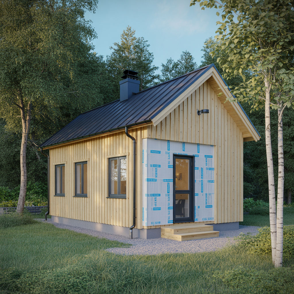 3.Bygga en isolerad gaststuga detta behover du veta