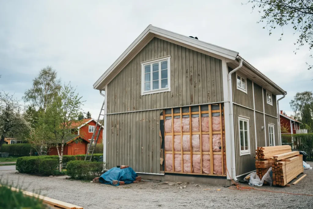 byta panel p huset s planerar du fasadbyte med r tt tr slag luftspalt och m lningssystem