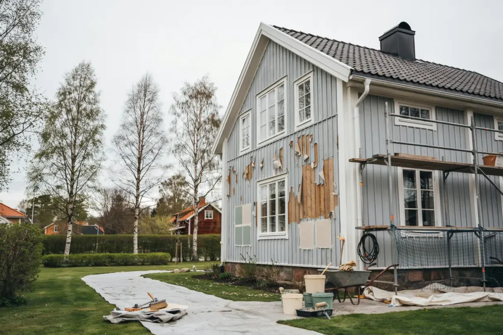 m la om huset s planerar du fasadm lning med r tt underarbete f rgtyp och v derskydd